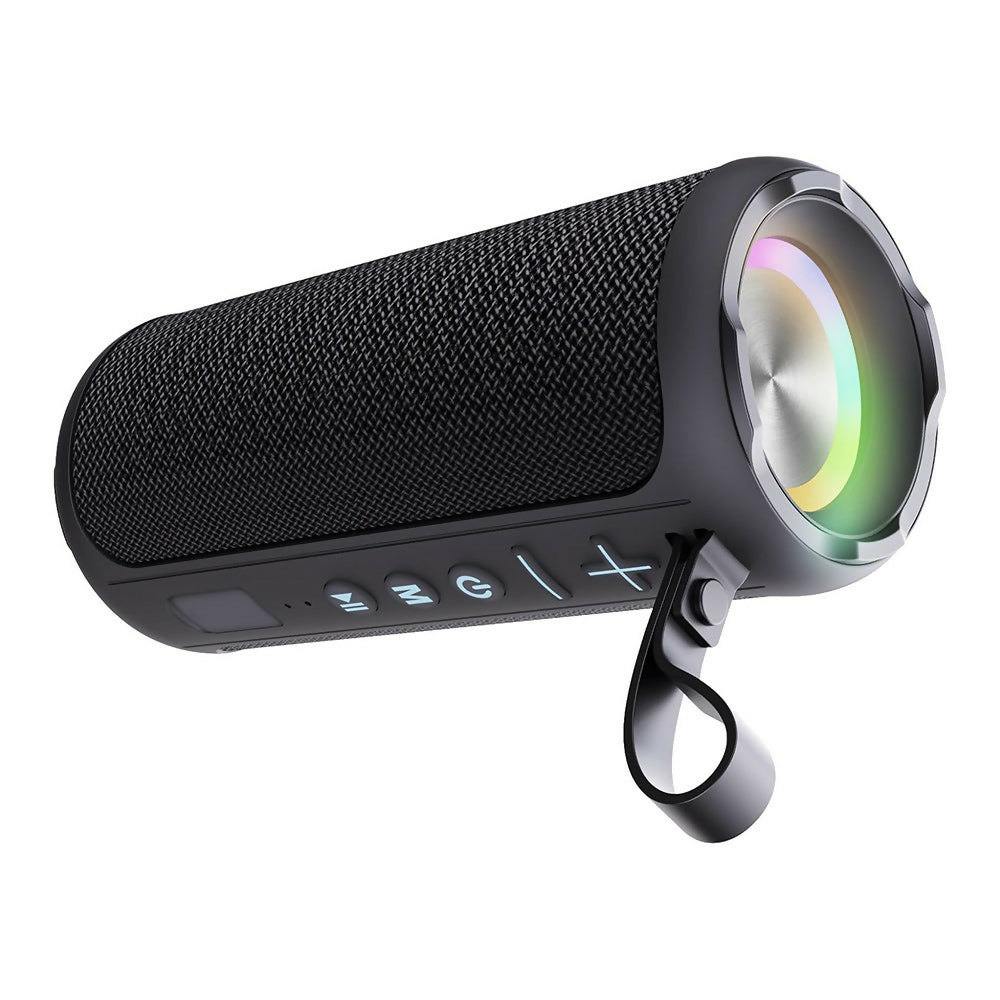 Krachtige Bluetooth-luidspreker met HD-geluid / LED-verlichting / IPX6 waterdicht / Bluetooth 5.1 & multipairing-functie / 20 W dual-speaker subwoofer